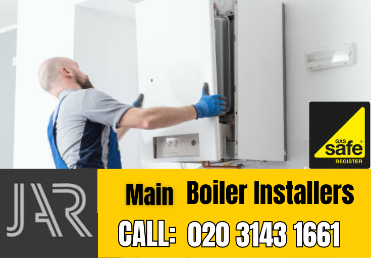 Main boiler installation Cobham